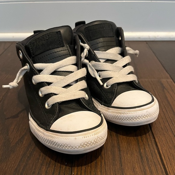 Converse AllStar Chuck Taylor Mid Top Slip Ons - Unisex Size 1 - Picture 5 of 5